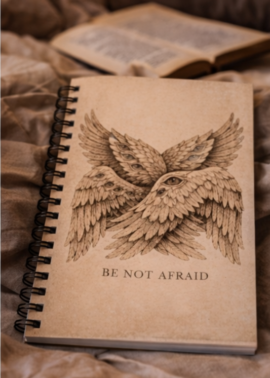 Be Not Afraid – Biblically Accurate Seraphim Ruled Journal | Liminal State: Sacred