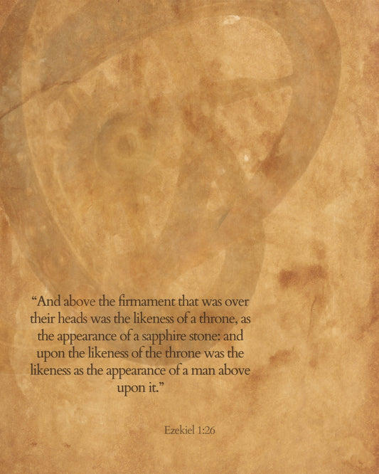 Ezekiel 1:26 — The Throne Above the Firmament