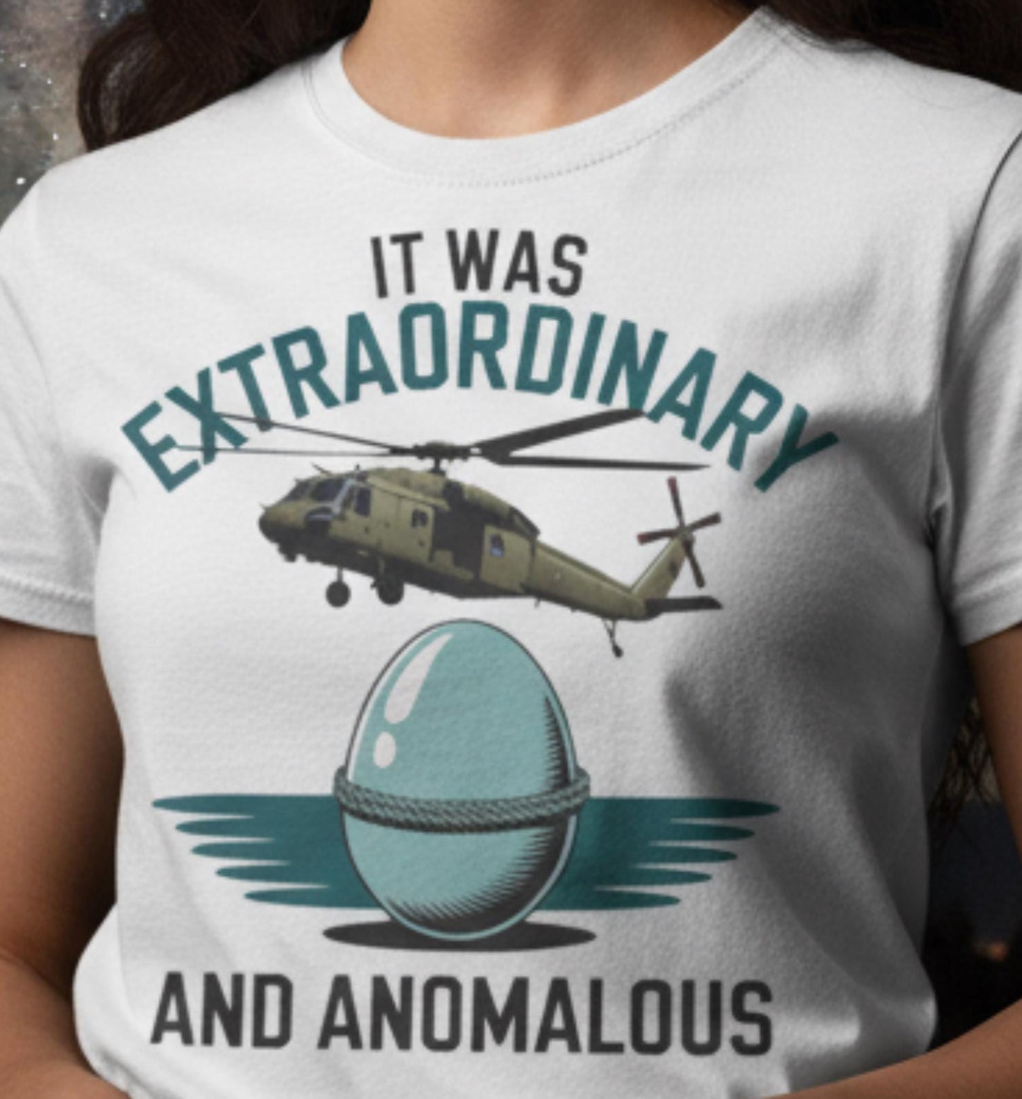 UAP Disclosure Anomalous Egg – UFO Graphic T-Shirt