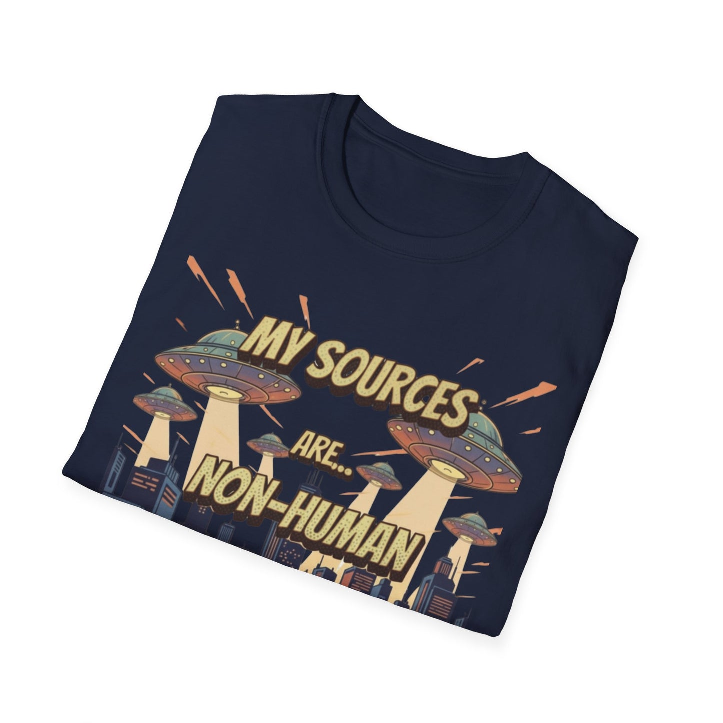 My Sources Are Non-Human Disclosure T-Shirt