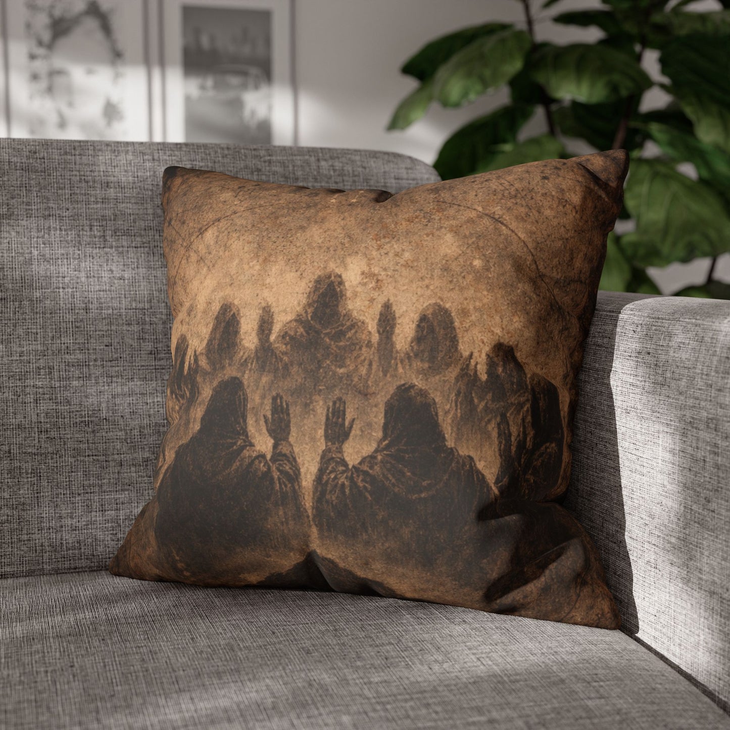 The Oath at Mount Hermon — Watchers of Enoch Pillow Cover