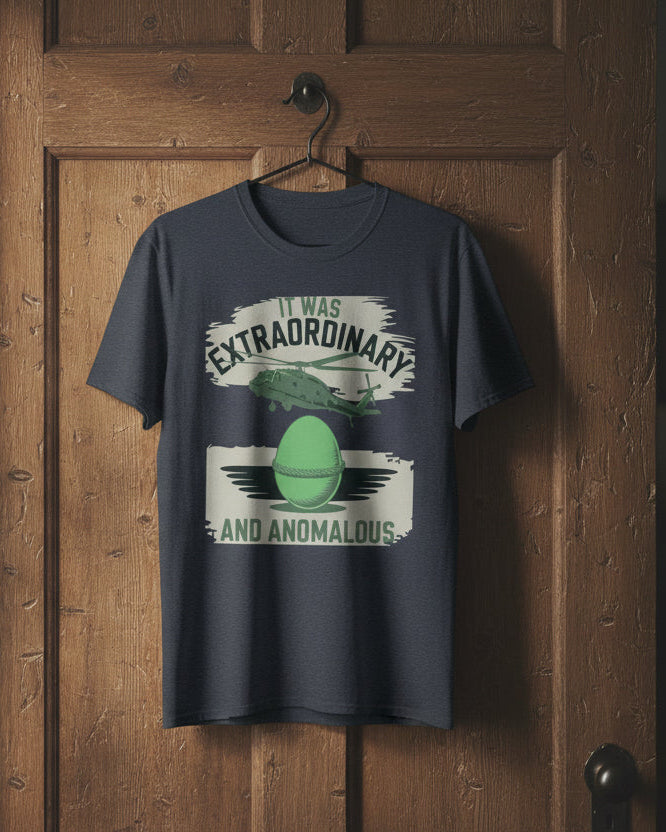 UAP Disclosure Anomalous Egg – UFO Graphic T-Shirt