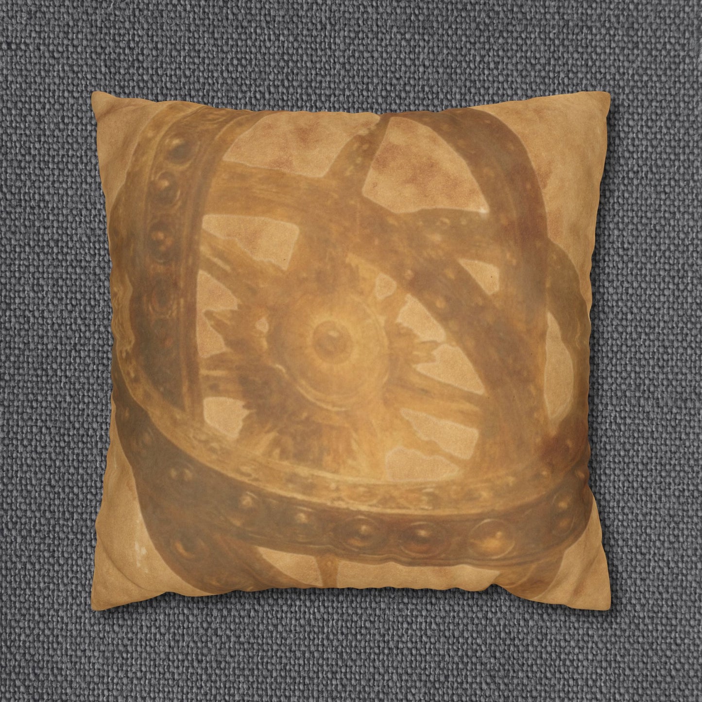 Wheel Within a Wheel — Ophanim Archival Pillow Cover