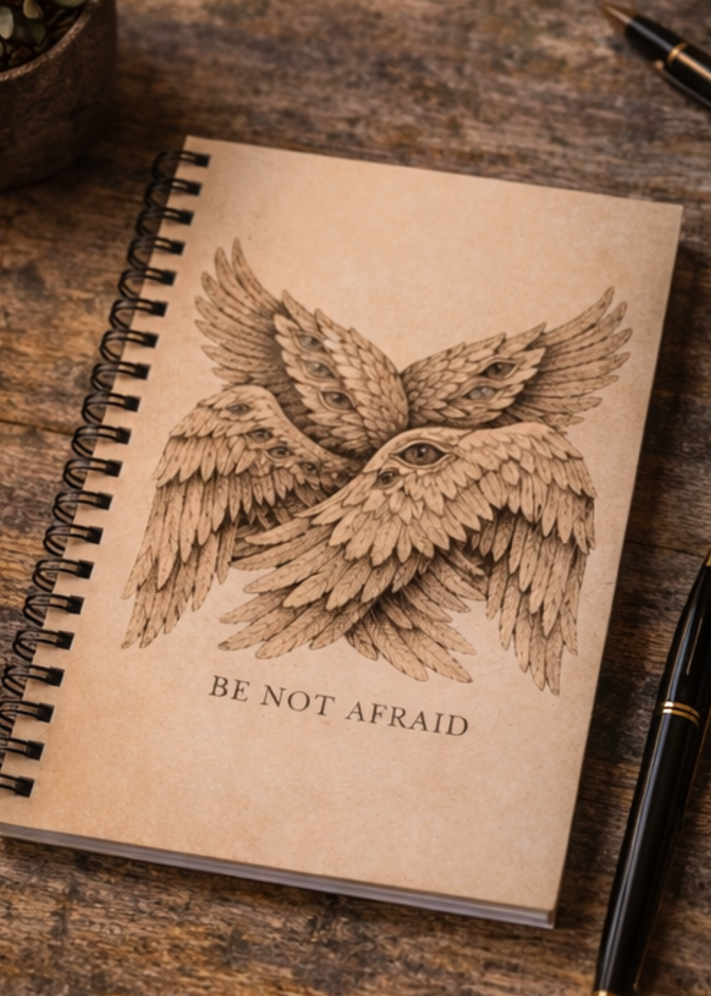 Be Not Afraid – Biblically Accurate Seraphim Ruled Journal | Liminal State: Sacred