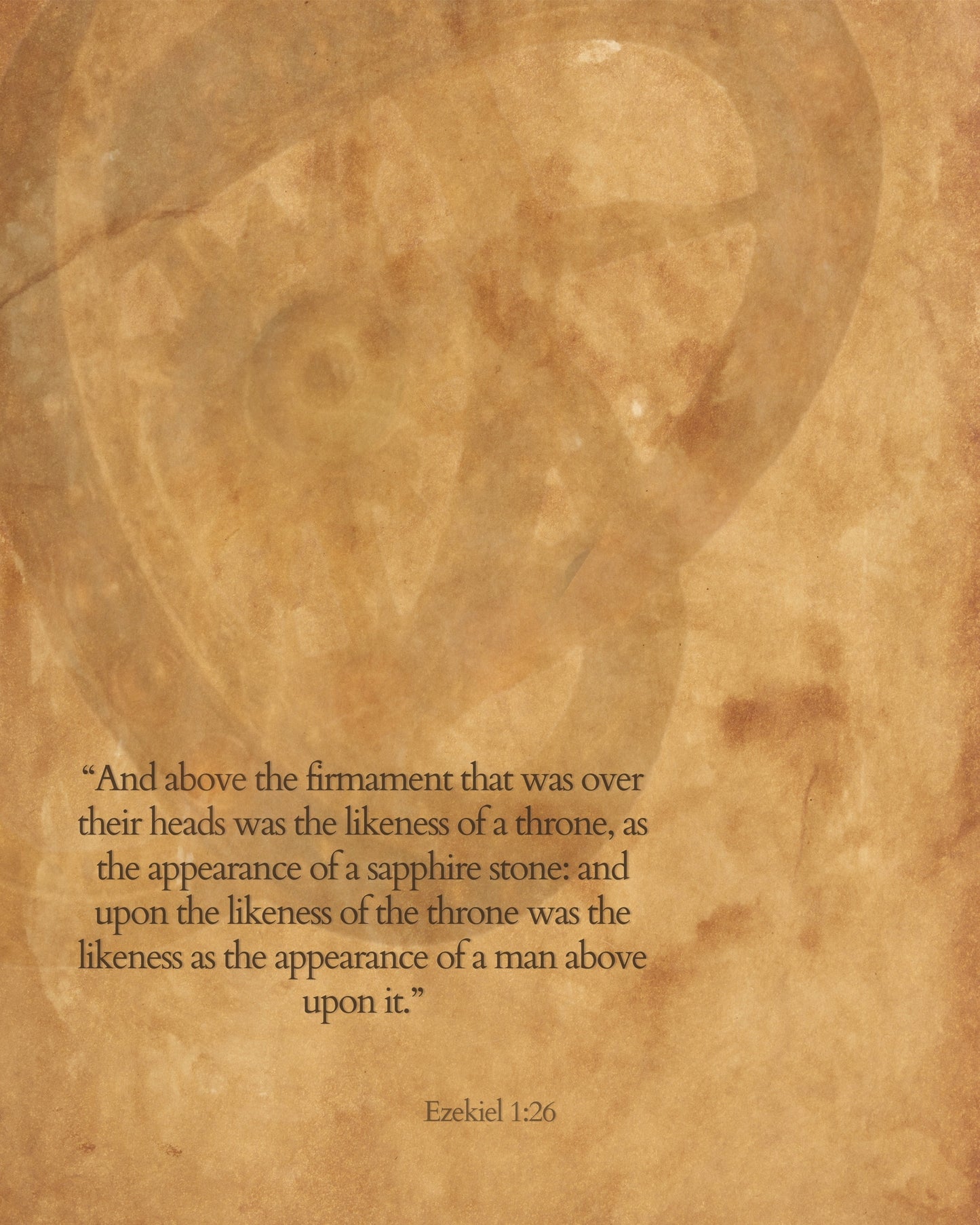 Ezekiel 1:26 — The Throne Above the Firmament