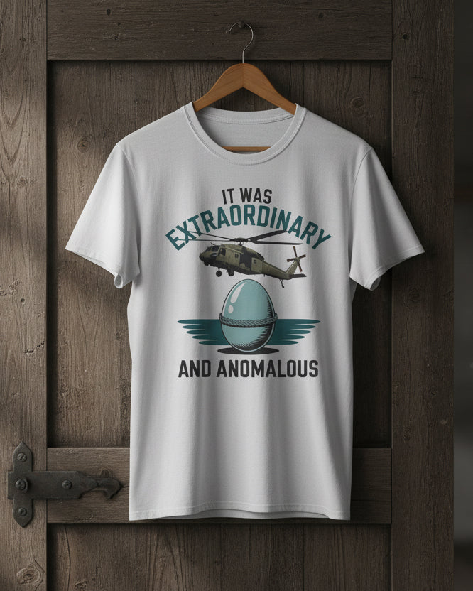 UAP Disclosure Anomalous Egg – UFO Graphic T-Shirt
