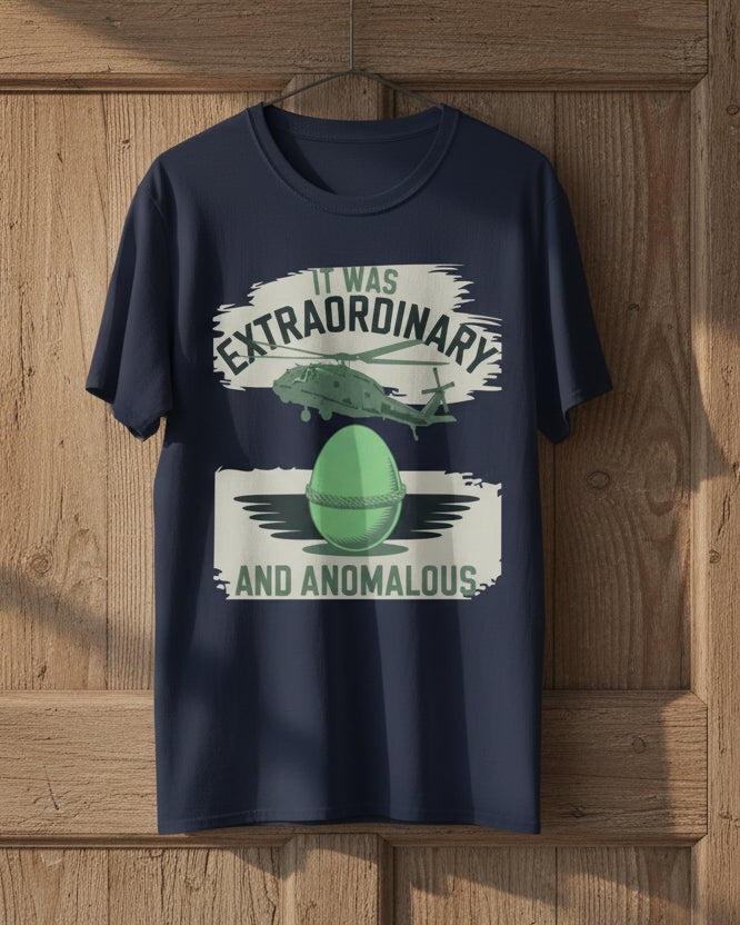 UAP Disclosure Anomalous Egg – UFO Graphic T-Shirt