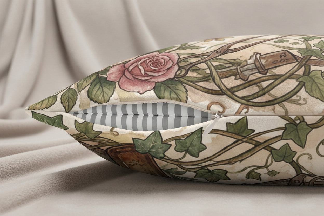 Dark Humor Is My Coping Mechanism – Funny Quote Pillow Cover