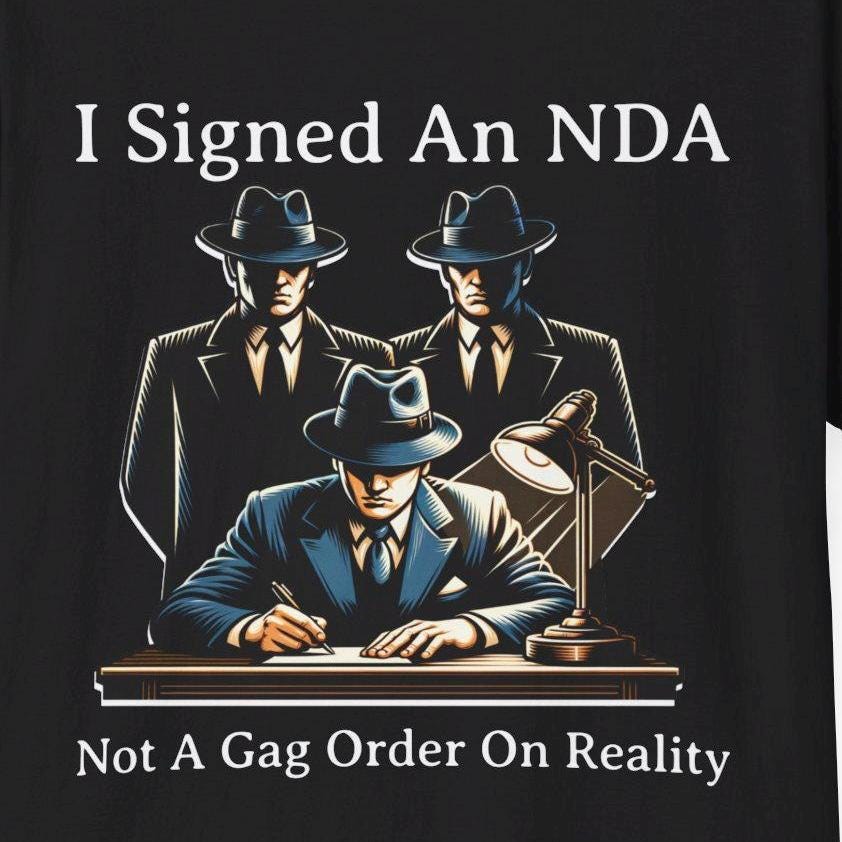 Funny UFO Conspiracy Graphic T-Shirt – Men in Black Humor Tee