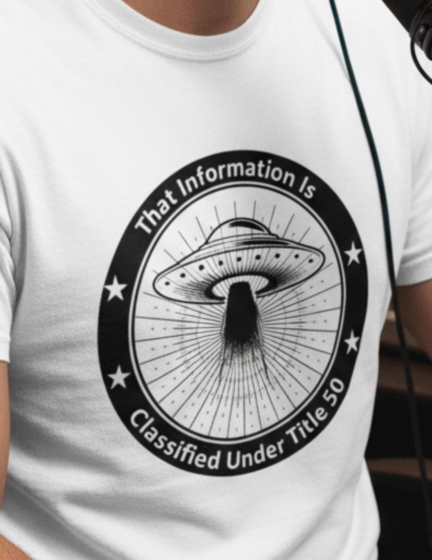 Classified UFO Testimony – Funny Disclosure Graphic T-Shirt