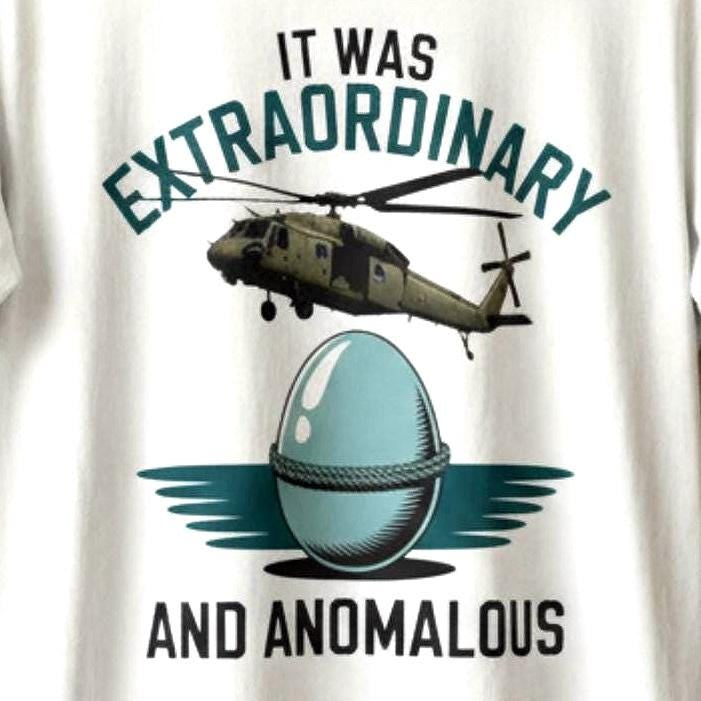 UAP Disclosure Anomalous Egg – UFO Graphic T-Shirt